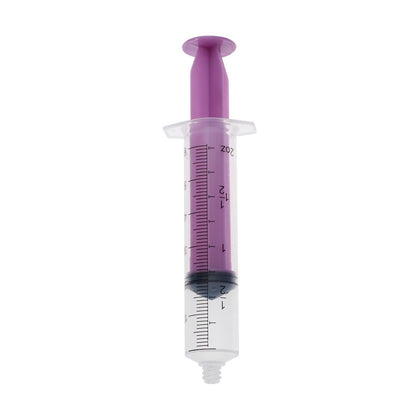 Flat Top Piston Syringe with ENFit Tip, 60cc, Sterile, 50/cs