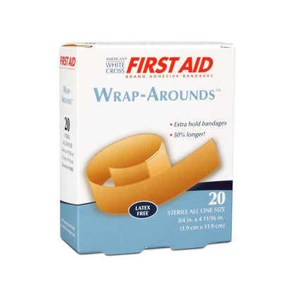 Wrap-Around™ Adhesive Bandage, Fabric, Lightweight, ¾