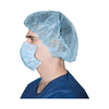 Bouffant Cap, 21", Blue, 100/bx, 5 bx/cs