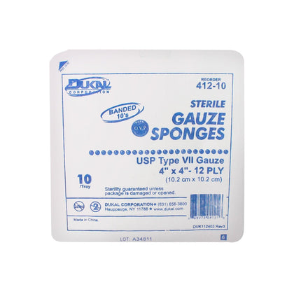 Gauze Sponge, 4