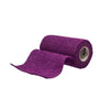 Bandage, Cohesive, 4x5 yds, Latex Free (LF) Non-Sterile, Purple, 1 rl/pk, 18 pk/bx (6/cs, 24 cs/plt)