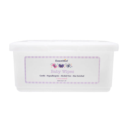 Baby Wipes, Embossed, Unscented, 7