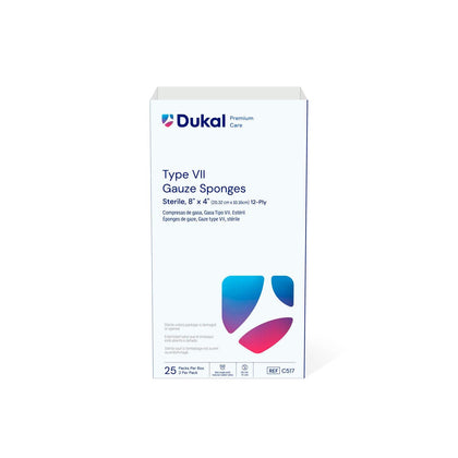 Gauze Sponge, Type VII, Sterile, 8