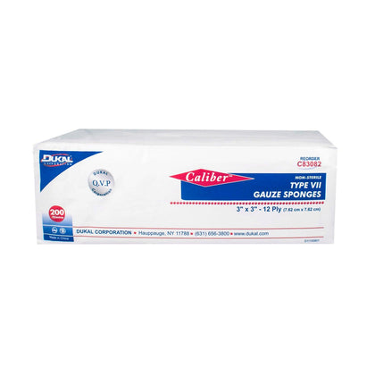 Gauze Sponge, Type VII, Non-Sterile, 3