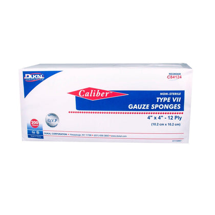 Gauze Sponge, Type VII, Non-Sterile, 4