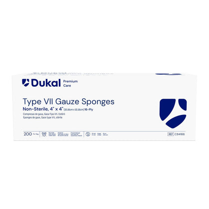 Gauze Sponge, Type VII, Non-Sterile, 4