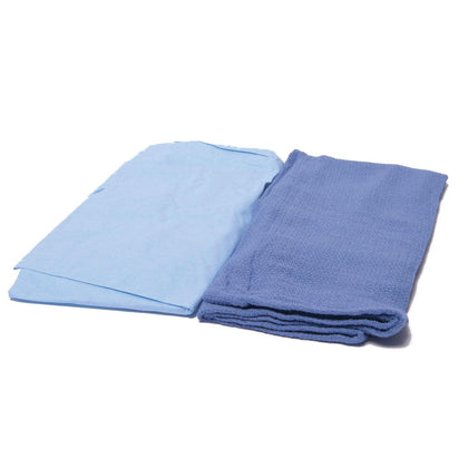 OR Towel, 17” x 26”, Sterile 2s, Blue, 2/pk, 40 pk/cs