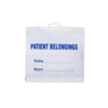 Patient Belongings Bag with Handle, White, 20" x 18½", 250/cs