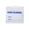 Patient Belongings Bag with Handle, Designer, 20" x 18½", White, 250/cs