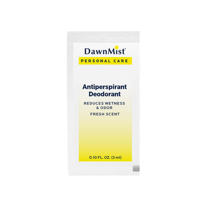 Deodorant Gel, Single Use, .10 oz Packet, 200/bg, 5 bg/cs