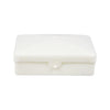 Soap Box, Plastic with Hinged Lid, Ivory, Holds Up to #5 Bar, 1/pk, 100/cs