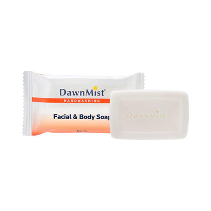 Soap, Facial Bar, #3/4, Individually Wrapped, 500/cs