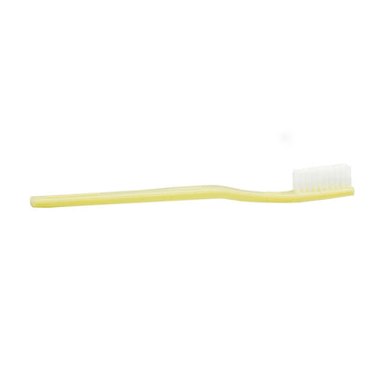 Toothbrush, 30 Tuft, Ivory Handle, Clear Polypropylene Bristles, 144/bx, 10 bx/cs