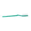 Toothbrush, 46 Tuft, Translucent Green Handle, Rounded White Nylon Bristles, 144/bx, 10 bx/cs