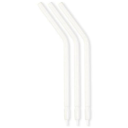 Air/Water Syringe Tips, Metal Core, Disposable, White, 250/bg