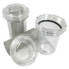 UNIVAC™ Disposable Vacuum Pump Canisters with Mesh Screen, 3-1/2" W x 4-3/8" H, 8/bx, 6 bx/cs