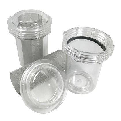 UNIVAC™ Disposable Vacuum Pump Canisters with Finer Mesh Screen, 3-1/2