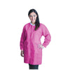 FitMe Lab Coats, Large, Raspberry Pink, 10/bg