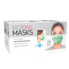 Flex Mask, Level 1, Ear-Loop, Green, 50/bx, 20 bx/cs