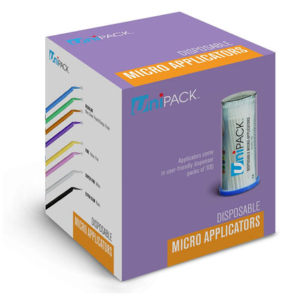 Micro Applicator Tips, Super Fine, White, 400/bx