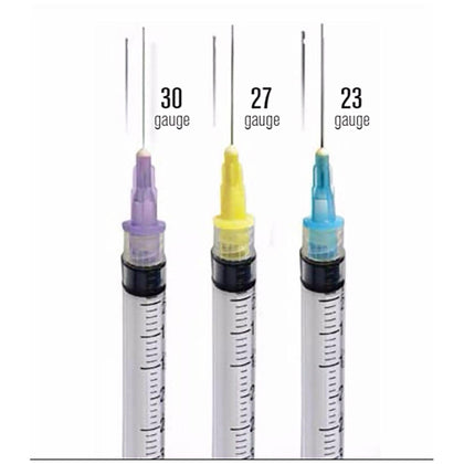 Irrigation Probes, Luer Lock, 27G, Side Port, Yellow, 100/bx