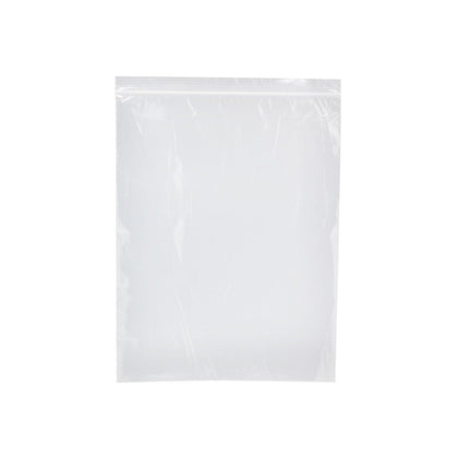 Zip Bag, Clear, 2 mil, 5