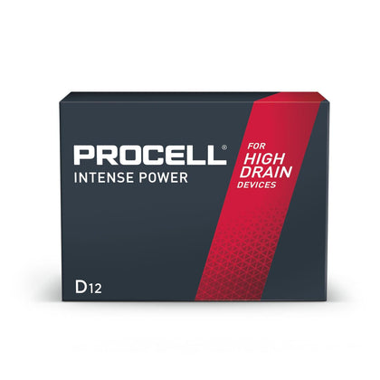 Procell Intense, Size: D, Alkaline Battery, For High Drain Devices, 12/bx, 6bx/cs (Products are not for Private Household Markets; Products cannot be sold on Amazon.com or any other 3rd party site)