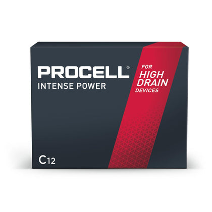 Procell Intense, Size: C, Alkaline Battery, For High Drain Devices, 12/bx, 6bx/cs (Products are not for Private Household Markets; Products cannot be sold on Amazon.com or any other 3rd party site)