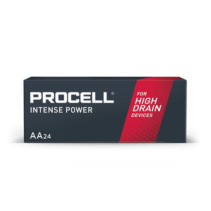 Procell Intense, Size: AA, Alkaline Battery, For High Drain Devices, 24/bx, 6bx/cs (Products are not for Private Household Markets; Products cannot be sold on Amazon.com or any other 3rd party site)