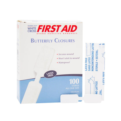 Butterfly Adhesive Bandage, 13/32