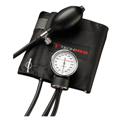 Sphygmomanometer, Nylon Cuff, Large Adult, Black