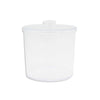 Dressing Jar, 4" x 4", Plastic, Clear, 5/cs