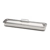 Instrument Tray, with Strap Handle, 17" x 4" x 1 1/8", Stainless Steel