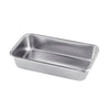 Instrument Tray, no Cover, 8 7/8" x 5" x 2", Stainless Steel