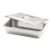 Instrument Tray Only, with Strap Handle, 12" x 8" x 2", Stainless Steel