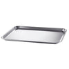 Instrument Tray, Flat, 16 3/4" x 21" x 1/2", fits Mayo Stand, Stainless Steel