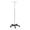 IV Pole, 4 Hook, 5 Caster, Adjust 47" - 84" (14 ea/plt)