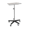 Mayo Stand, Mobile Base, (5) Casters, 12.5" x 19" Tray (28 ea/plt)