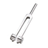 Aluminum Tuning Fork, 256c, with Fixed Weights