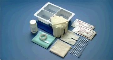 Tracheostomy Care Set, Hydrogen Peroxide, 1 Pair Gloves, 1 Polylined Drape, Sterile, 20/cs