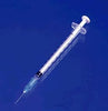 Tuberculin Syringe, 1cc with Needle, 27G x Â½", Low Dead Space Plunger, Luer Slip, 100/bx, 10 bx/cs