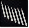 Scalpel, Stainless Steel, Size 10, White Handle, Disposable, Sterile, 10/bx (DROP SHIP ONLY)