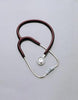 Professional Stethoscope, Double-Head, 28", Pediatric, Burgundy, 5-Year Warranty