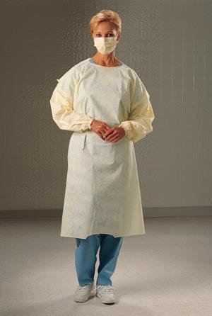 Cover Gown, Yellow, Universal, Note: Can Be Used In The PPE Dispensing System, 100/cs