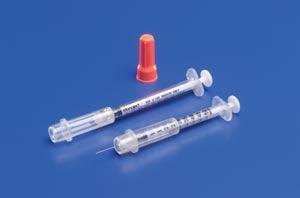 Insulin Safety Syringe, 1mL, 29G x ½