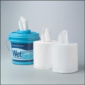 KimTech Prep Wipers For Disinfectant & Sanitizers, 12