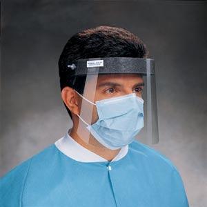 GUARDALL SHIELDâ„¢ Â¾ Length Visor Only, Clear, 40/cs