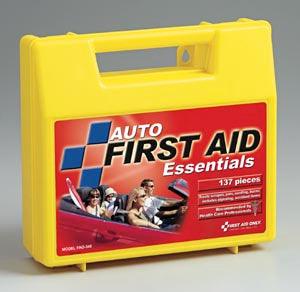 Vehicle First Aid Kit, 138 Piece, Plastic Case, 12/cs (DROP SHIP ONLY - $150 Minimum Order)