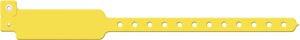 Wristband, Adult/ Pediatric, Write-On Vinyl, Yellow, 500/bx