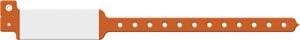 Wristband, Adult/ Pediatric, Imprinter Vinyl, Orange, 500/bx